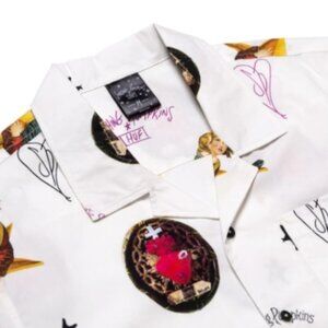 HUF Smashing Pumpkins "Daydream" Mens Button Down Shirt Size XL NWT